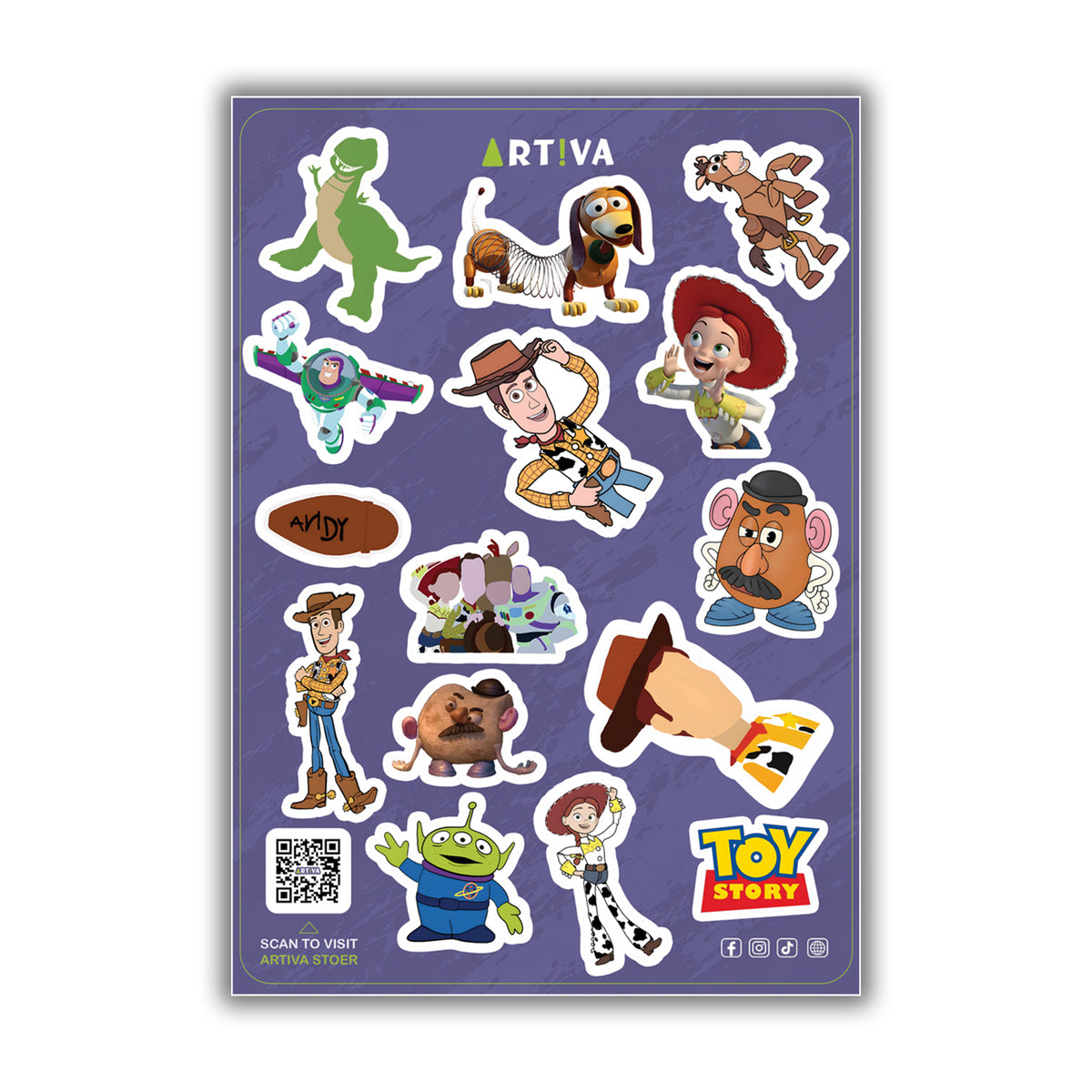 Toy Story Sheet