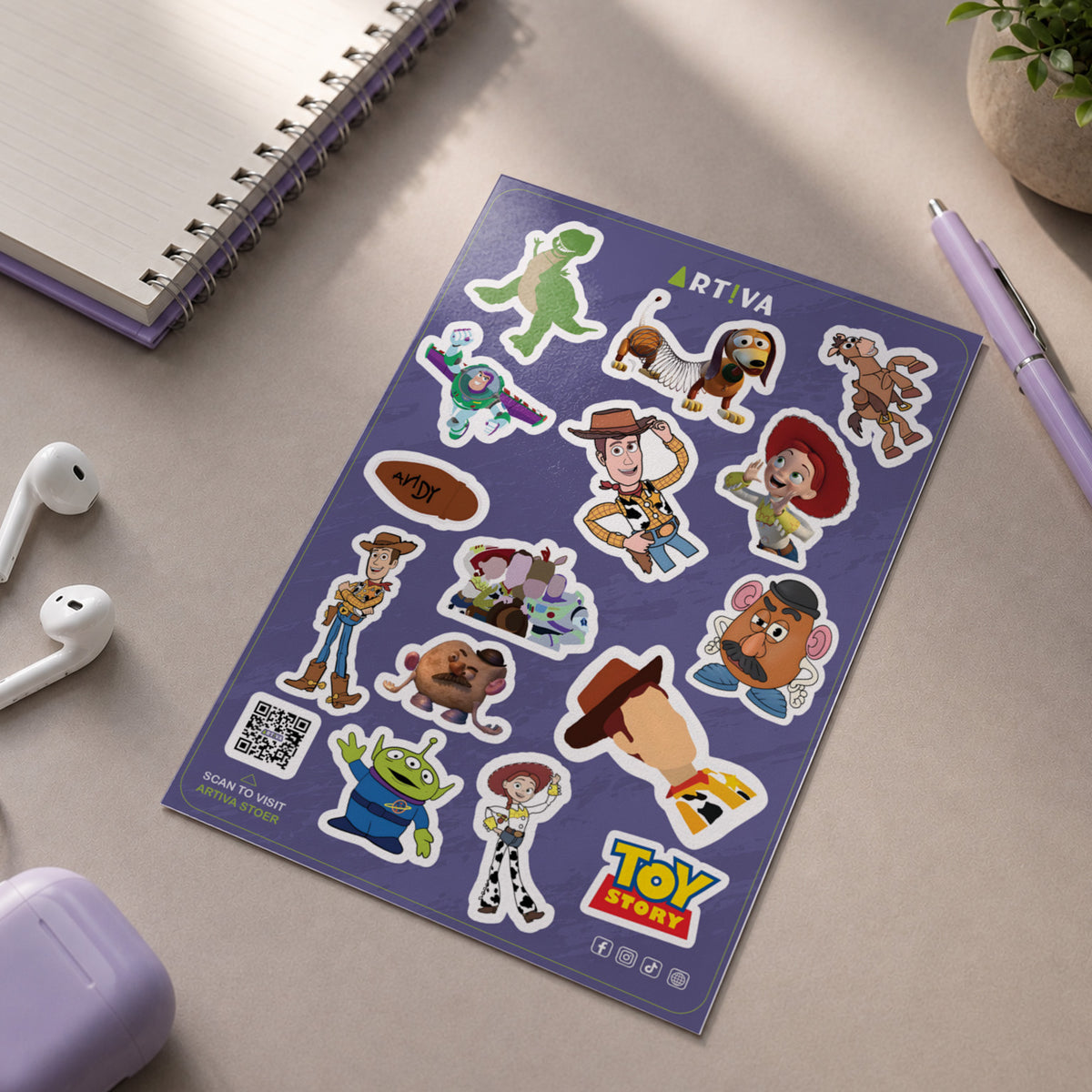 Toy Story Sheet