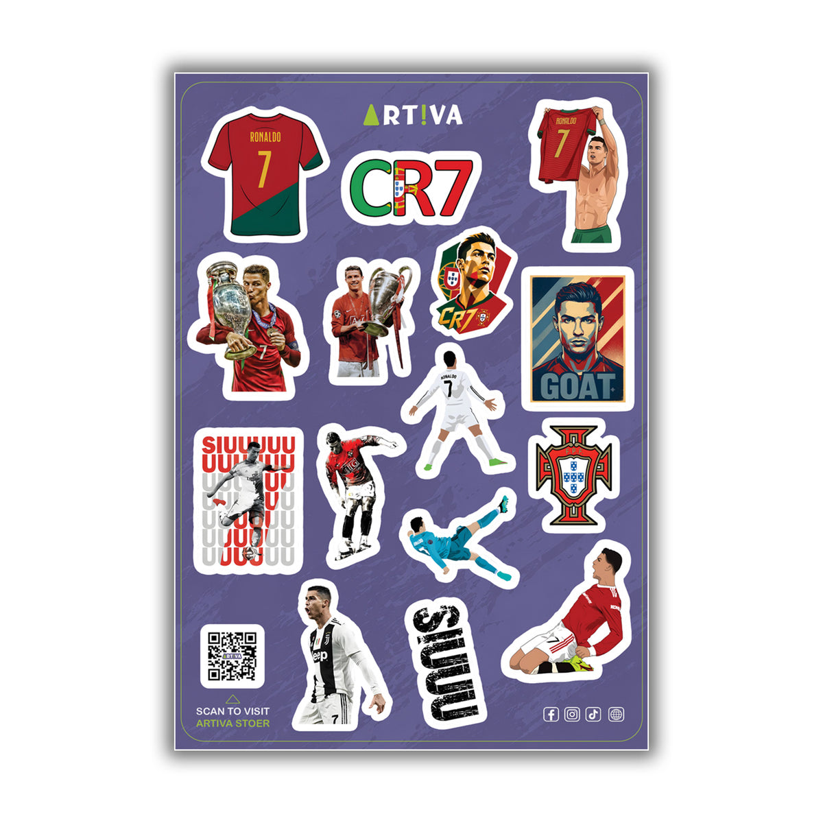 Cristiano Ronaldo Sheet