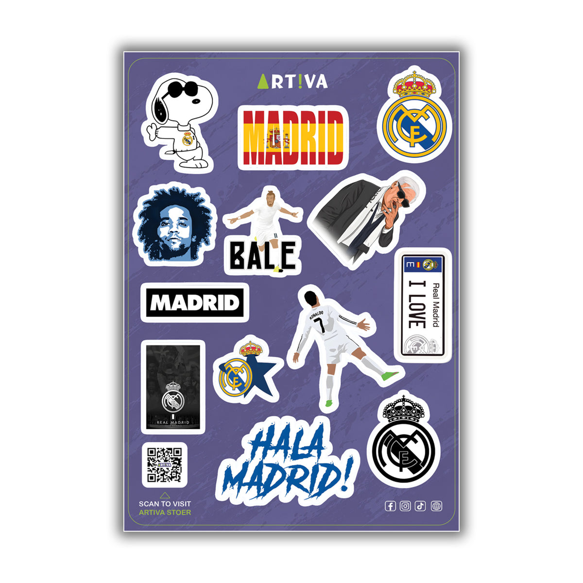 Real Madrid Sheet