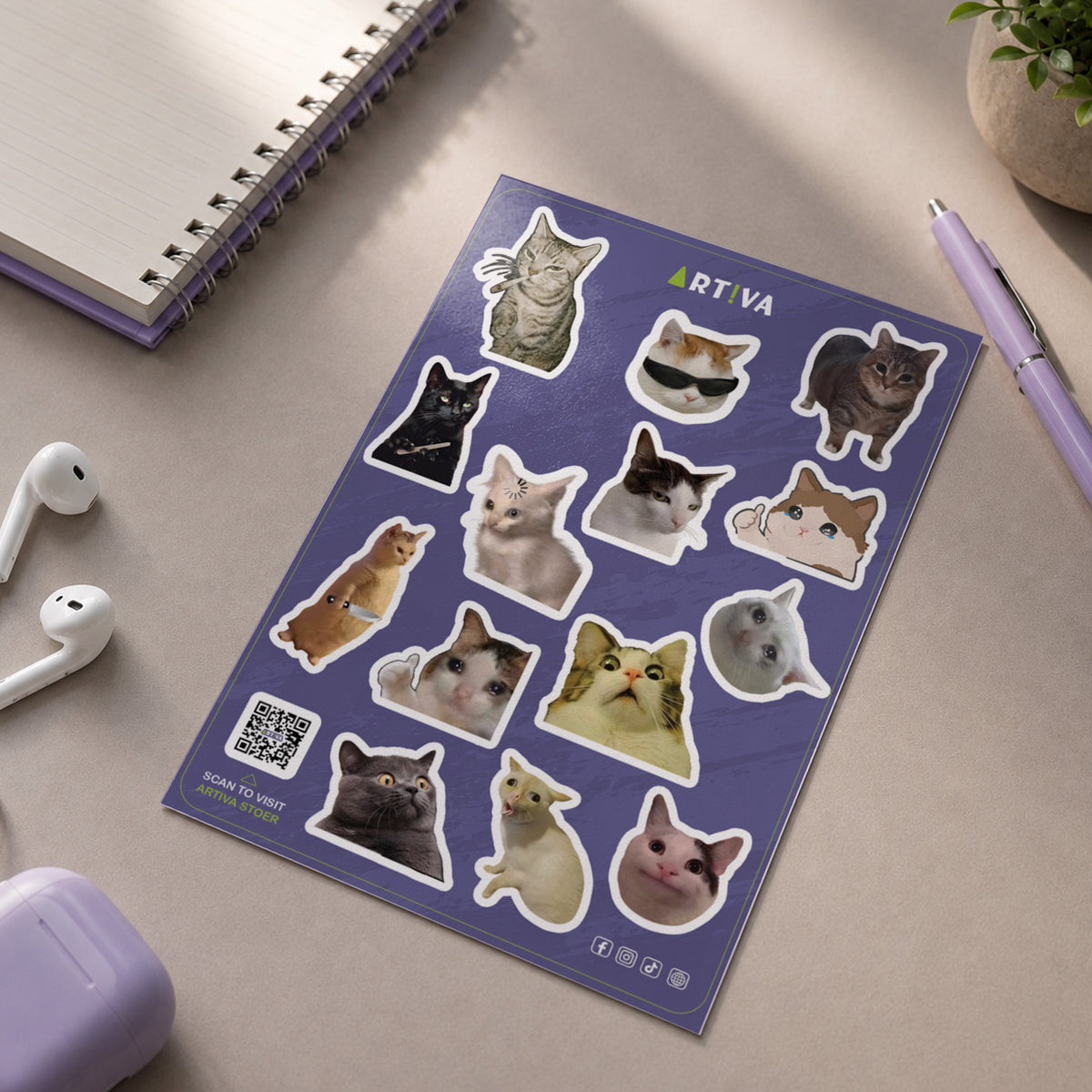Cat Memes Sheet