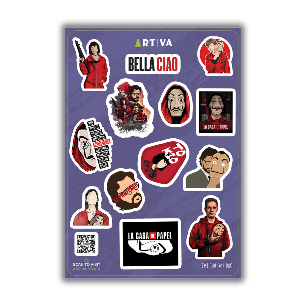 la casa de papel Sheet