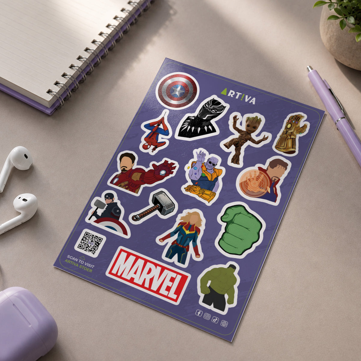 Marvel Sheet