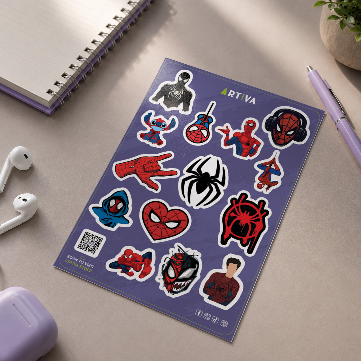 Spider-Man Sheet