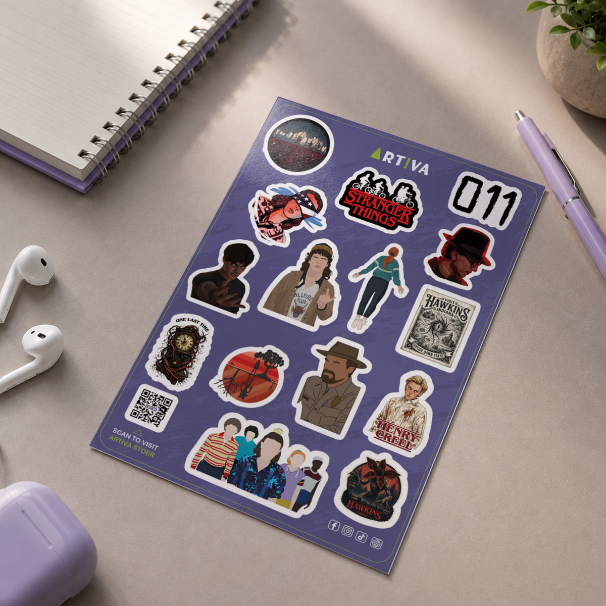 Stranger Things Sheet