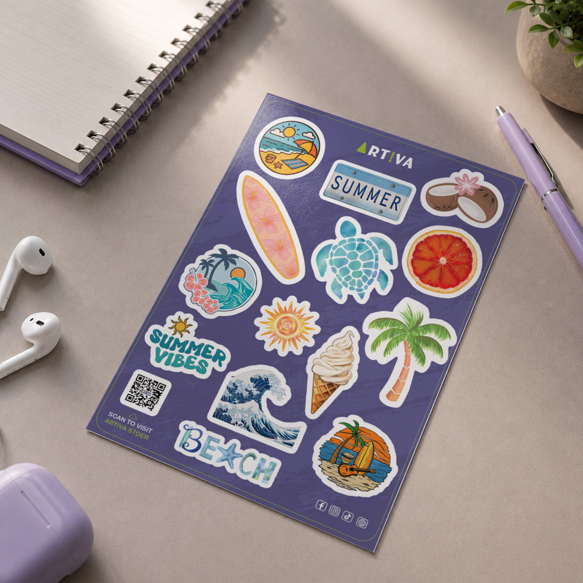 Summer Vibes Sheet