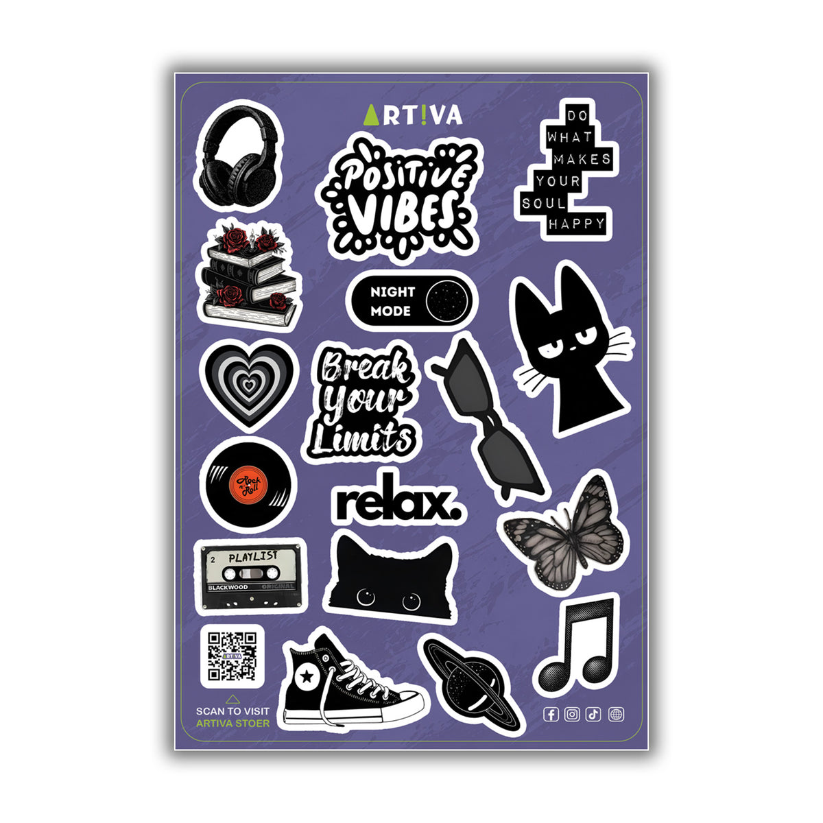 Black Vibes Sheet