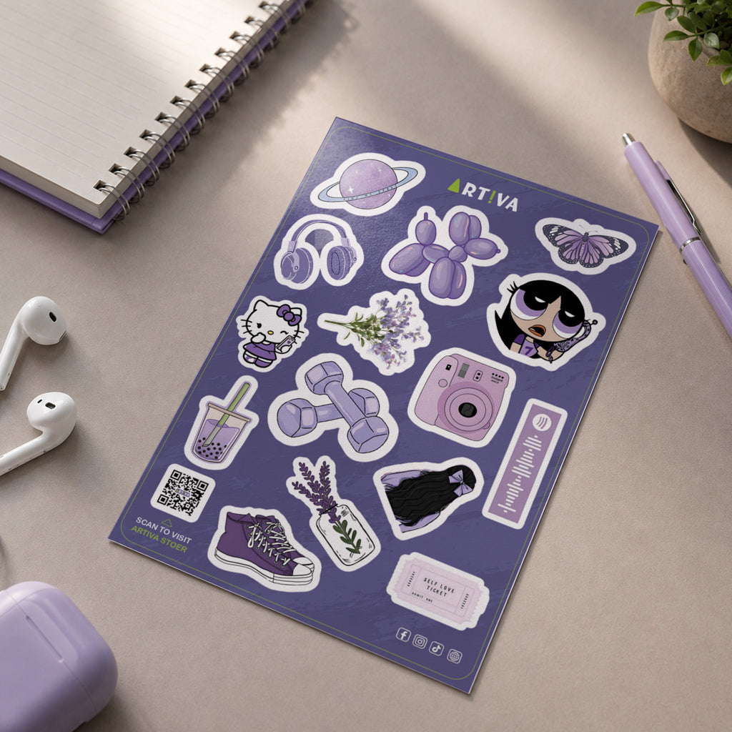 Purple Vibes Sheet