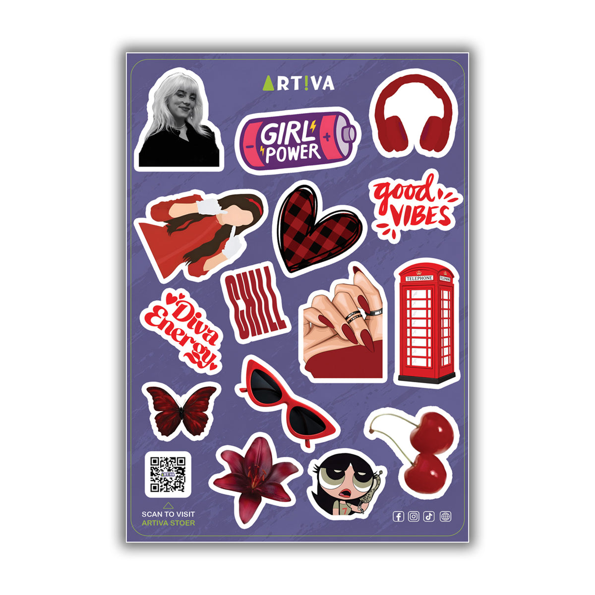 Red Vibes Sheet