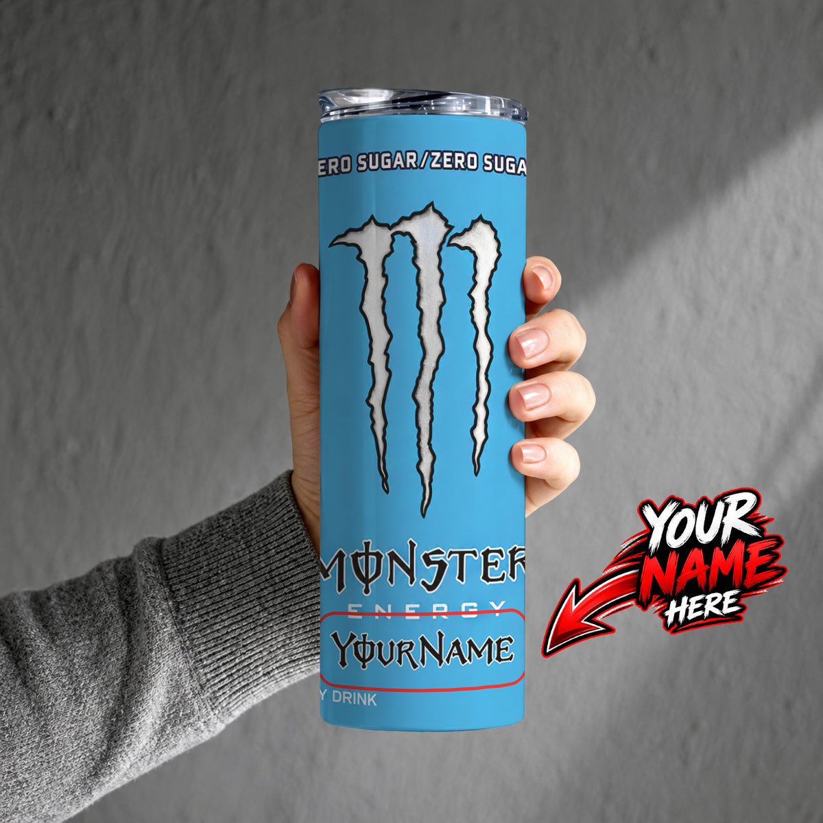 Custom Blue Tumbler