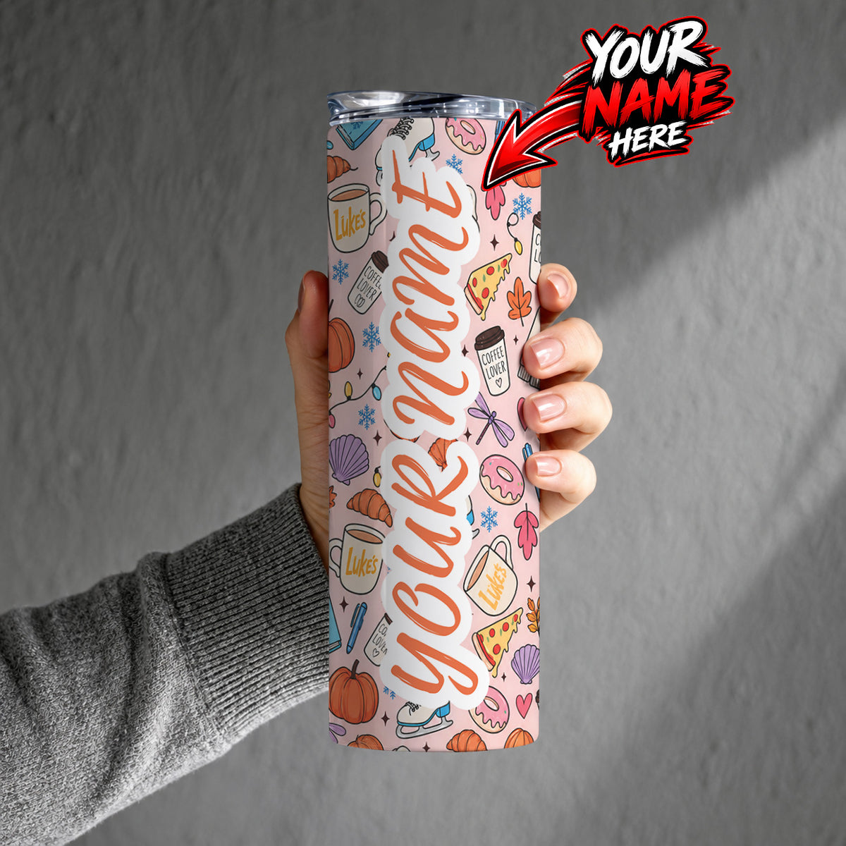 Custom Cozy Tumbler